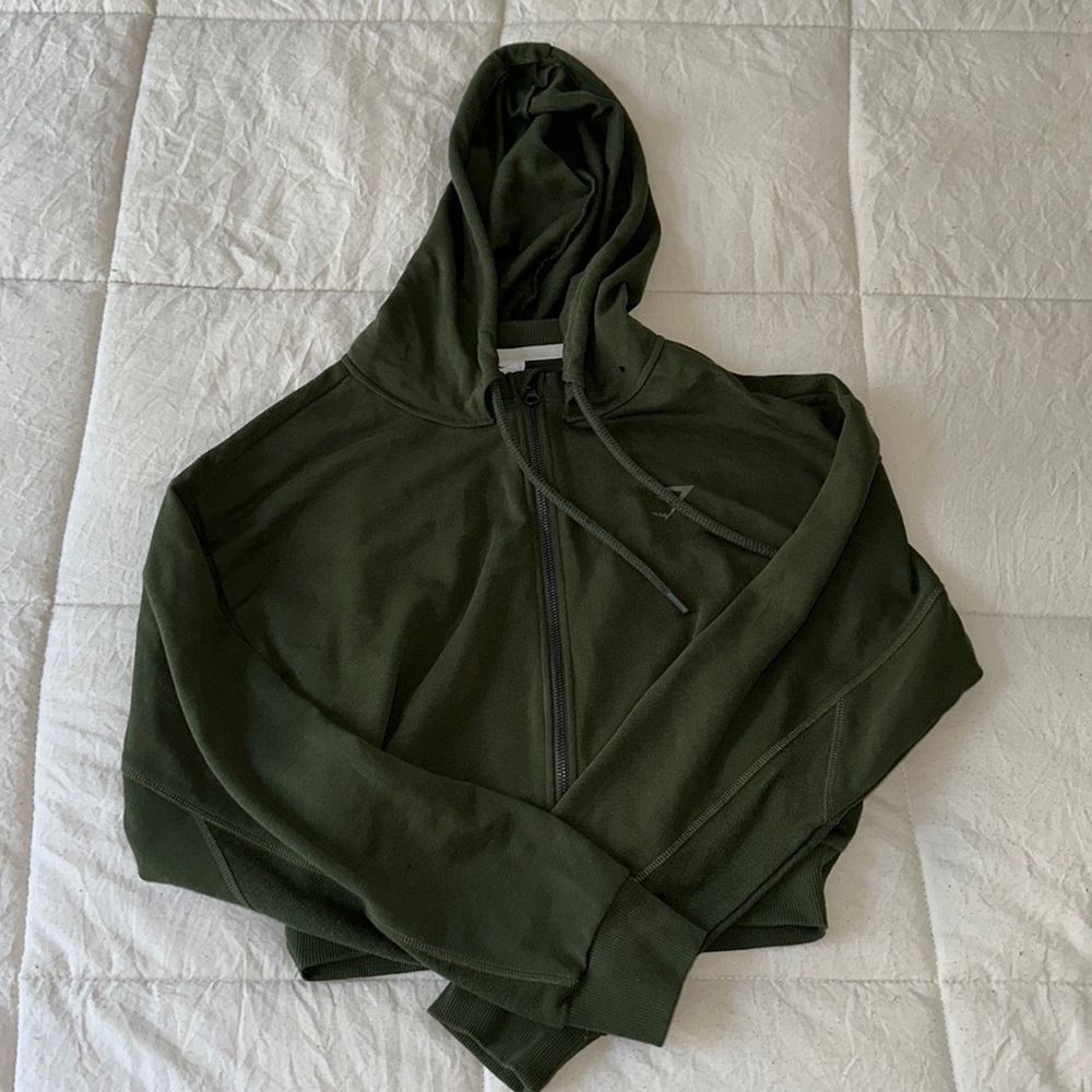Cropped Power Hoodie